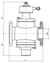 自力式平衡阀结构图