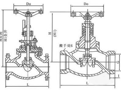 T40手动调节阀结构图