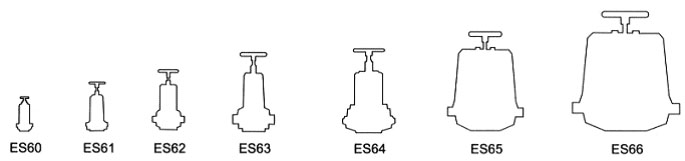 EG6B41F(无衬里)、EG6B41Fs(衬氟塑料)气动隔膜阀(常闭型) 