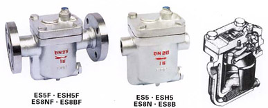 ES5(8,10)F型钟形浮子式倒吊桶式(CS45H)疏水阀